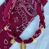 Les Colliers Bijoux | Bandanna - Bordeaux