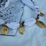 Les Colliers Bijoux | Bandanna - Blanc