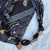 Les Colliers Bijoux | Bandanna - Noir