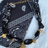 Les Colliers Bijoux | Bandanna - Noir