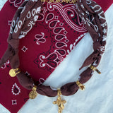 Les Colliers Bijoux | Bandanna - Marron