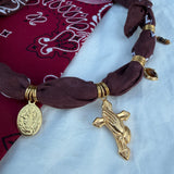 Les Colliers Bijoux | Bandanna - Marron