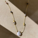 Collier Amulette Lapis Sanctus - Pierre Magnésite