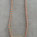 Choix de cordon: ORANGE FLUO TURQUOISE ROSE OR