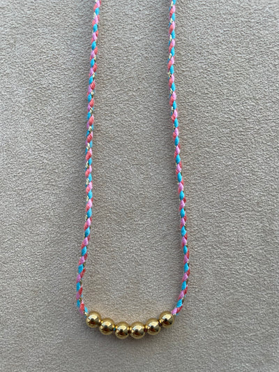 ROSE POUDRÉ TURQUOISE FUSHIA OR