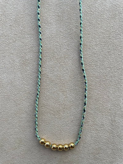 VERT MENTHE BLEU MARINE OR