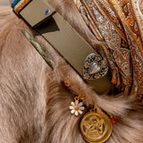Le Collier Bijou Biothane® - Kaki 25mm