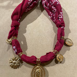 Les Colliers Bijoux | Bandanna - Bordeaux