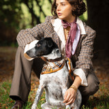 Foulard N°1 - Roseraie