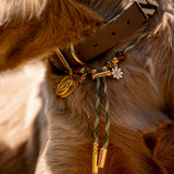 Le Collier Bijou Biothane® - Kaki 25mm